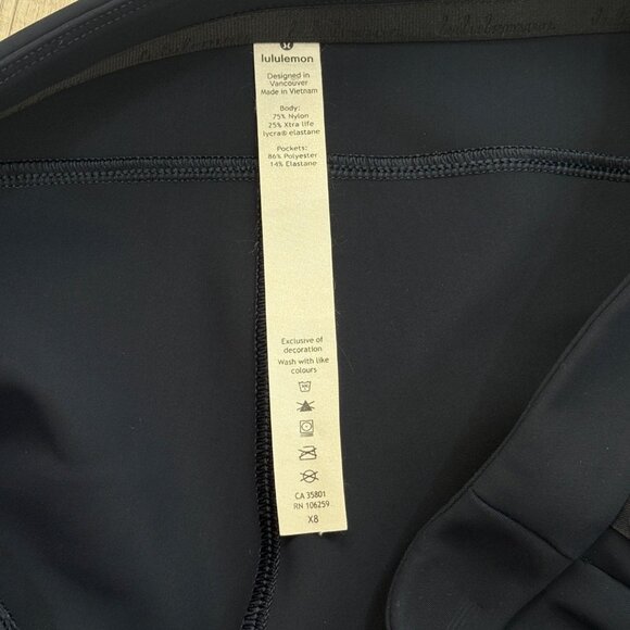 Lululemon On The Move Pant Navy Blue Womens Size 8 - Picture 4 of 9